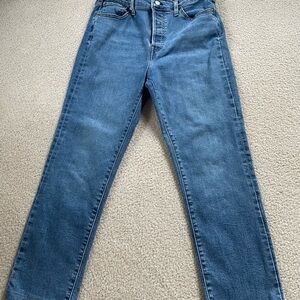 Levi’s wedgie straight leg jeans